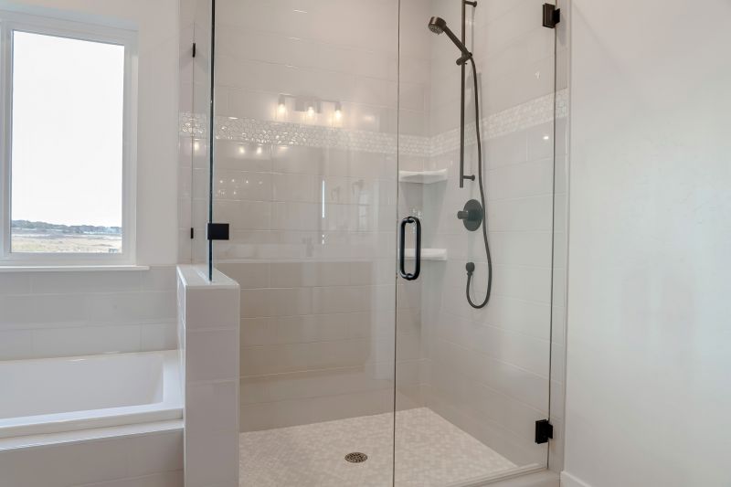 Luxury Shower with Glass Doors