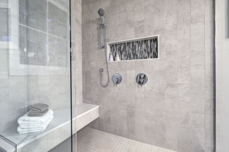 Elegant Tile Shower Design